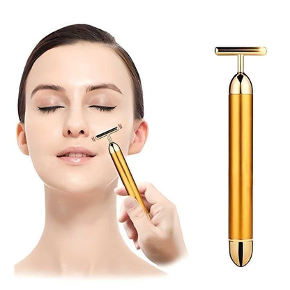 ✨24K Gold Energy Beauty Bar Electric Facial Massage Roller