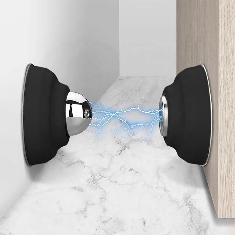 🚪 Magnetic Door Stoppers Stainless Steel Door Stops for Wall and Floor Mounting