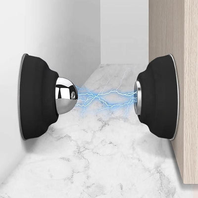 🚪 Magnetic Door Stoppers Stainless Steel Door Stops for Wall and Floor Mounting