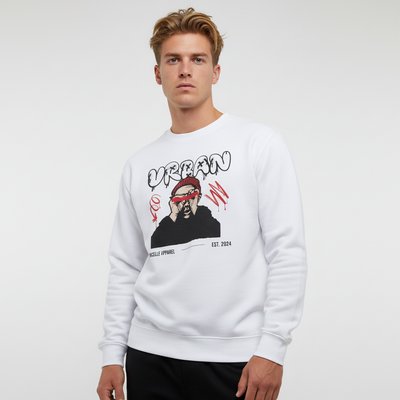 EazyTrends Red Veil Unisex Sweatshirt — Urban Streetwear